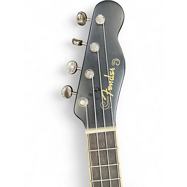 Used Fender billie eilish signature ukulele Black and Yellow Ukulele