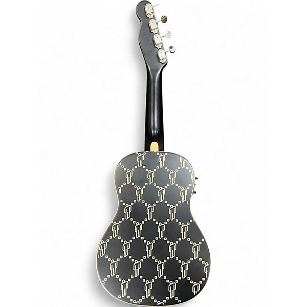Used Fender billie eilish signature ukulele Black and Yellow Ukulele