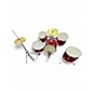 Used Groove Percussion 5 Piece 5 Piece Junior Kit Red Metallic Drum Kit
