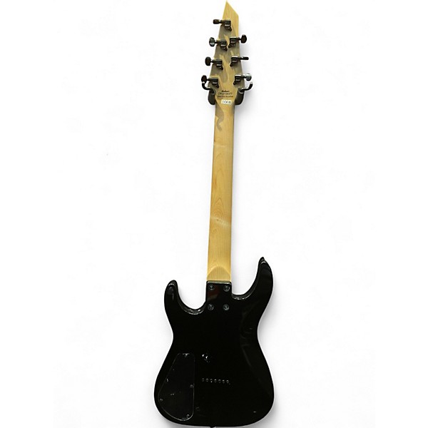 Used Jackson JS22-7 Dinky 7 String Black Solid Body Electric Guitar