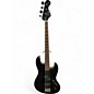 Used Fender Aerodyne Jazz Bass Black Electric Bass Guitar thumbnail