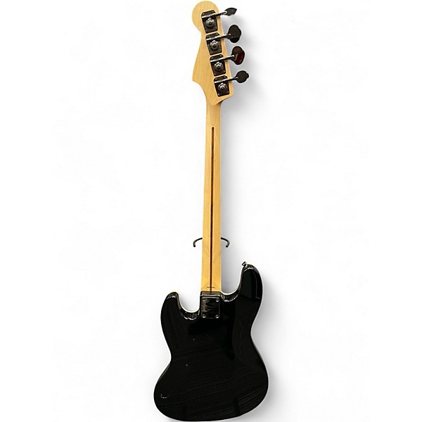 Used Fender Aerodyne Jazz Bass Black Electric Bass Guitar
