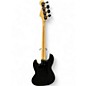 Used Fender Aerodyne Jazz Bass Black Electric Bass Guitar
