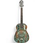 Used Recording King swamp dog Distressed Vintage Green Acoustic Guitar thumbnail