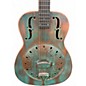 Used Recording King swamp dog Distressed Vintage Green Acoustic Guitar