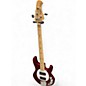 Used Sterling by Music Man Ray4 Candy Apple Red Electric Bass Guitar thumbnail