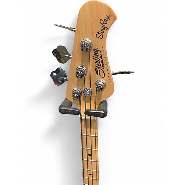 Used Sterling by Music Man Ray4 Candy Apple Red Electric Bass Guitar