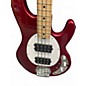 Used Sterling by Music Man Ray4 Candy Apple Red Electric Bass Guitar
