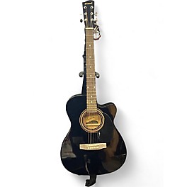 Used Savannah 10CE Black Acoustic Guitar