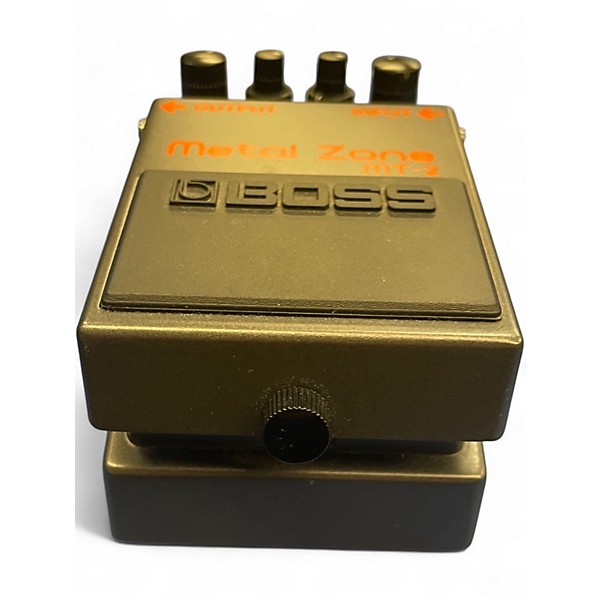 Used BOSS MT2 Metal Zone Distortion Effect Pedal