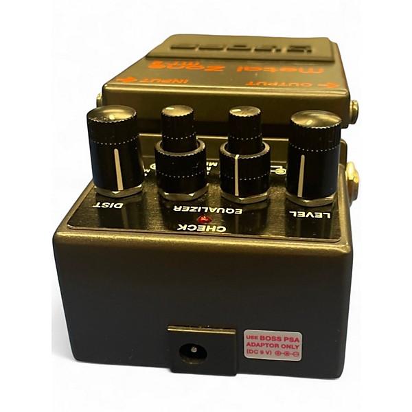 Used BOSS MT2 Metal Zone Distortion Effect Pedal