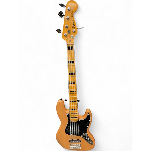 Used Squier Classic Vibe 70s JAZZ BASS V 5 STRING NATURAL Electric Bass Guitar