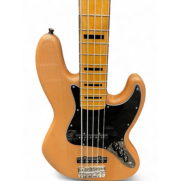 Used Squier Classic Vibe 70s JAZZ BASS V 5 STRING NATURAL Electric Bass Guitar