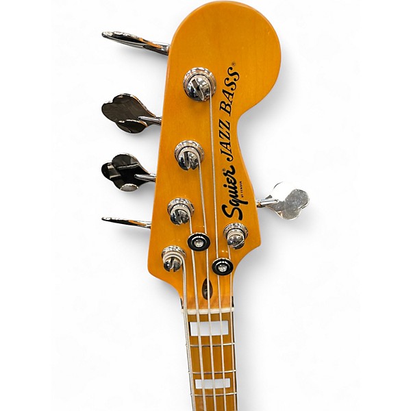 Used Squier Classic Vibe 70s JAZZ BASS V 5 STRING NATURAL Electric Bass Guitar