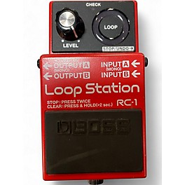 Used BOSS RC1 Loop Station Pedal