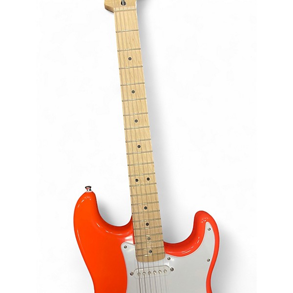 Used 2025 Squier Sonic Stratocaster Tahitian Coral Solid Body Electric Guitar