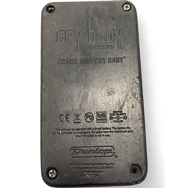 Used Dunlop CBM95 Cry Baby Mini Wah Effect Pedal