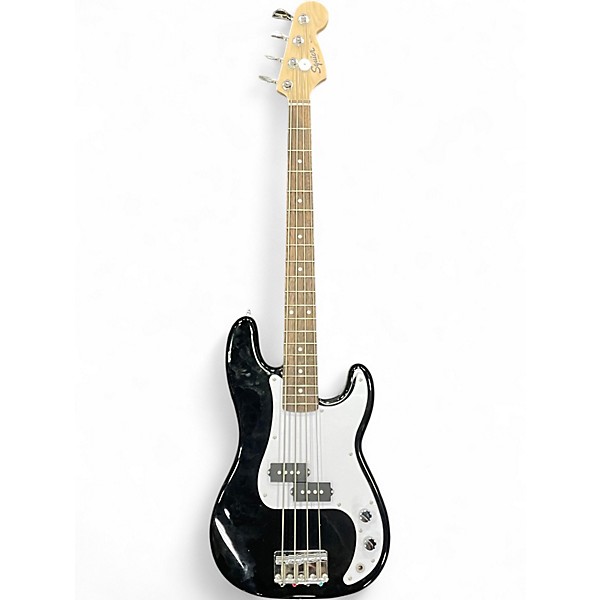 Used 2023 Squier Precision Bass Mini Black Electric Bass Guitar