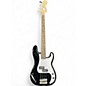 Used 2023 Squier Precision Bass Mini Black Electric Bass Guitar thumbnail