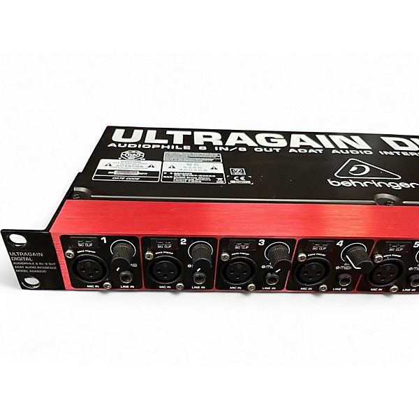 Used Behringer ultragain digital ada8200 Audio Interface