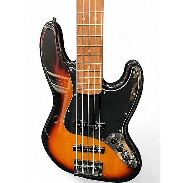 Used Fender Player Plus Jazz Bass V 3 Tone Sunburst Electric Bass Guitar