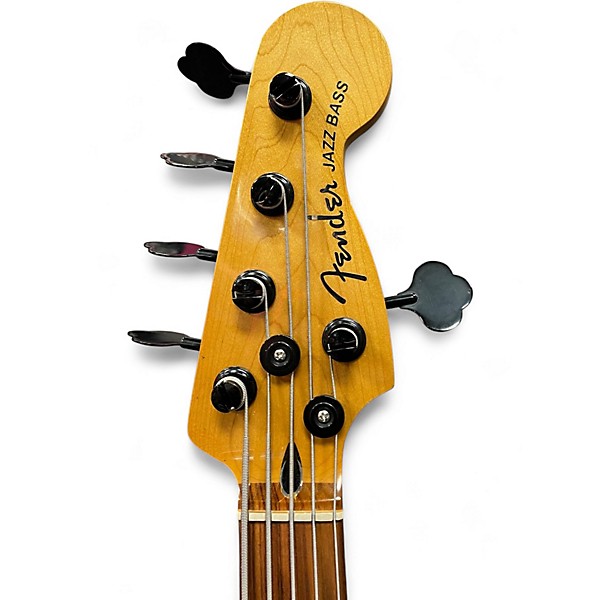Used Fender Player Plus Jazz Bass V 3 Tone Sunburst Electric Bass Guitar