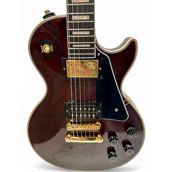 Used Epiphone jerry cantrell wino wine red Solid Body Electric Guitar