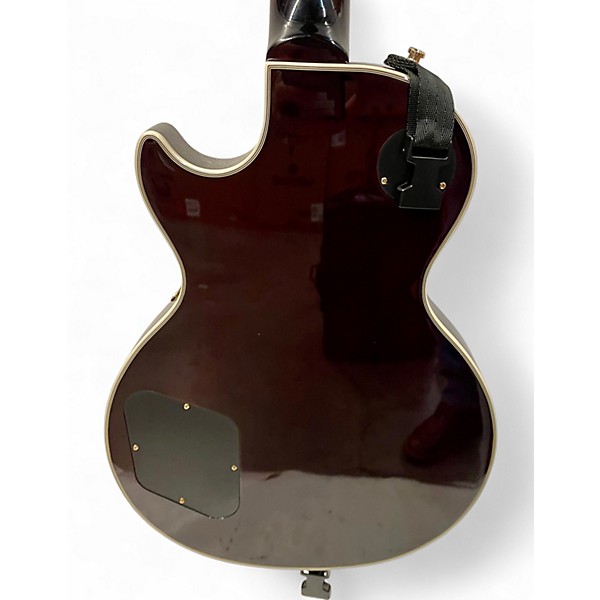 Used Epiphone jerry cantrell wino wine red Solid Body Electric Guitar