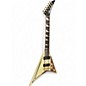 Used Jackson RR3 Randy Rhoads IVORY WITH BLACK PIN STRIPES Solid Body Electric Guitar thumbnail