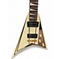 Used Jackson RR3 Randy Rhoads IVORY WITH BLACK PIN STRIPES Solid Body Electric Guitar