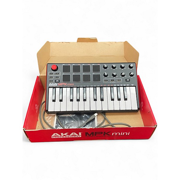 Used Akai Professional MPK Mini MIDI Controller