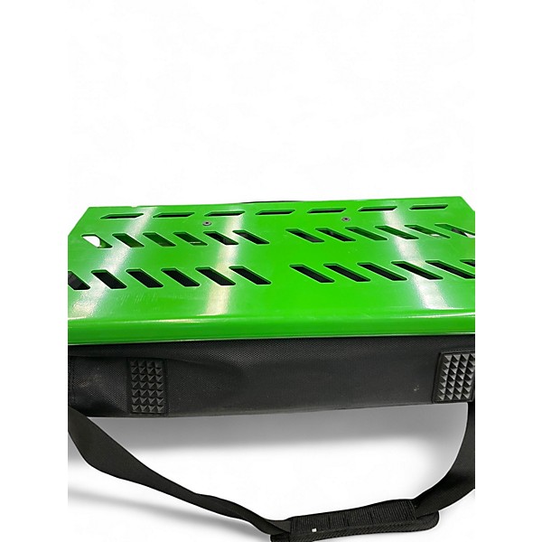 Used Gator GREEN LARGE PEDALBOARD Pedal Board