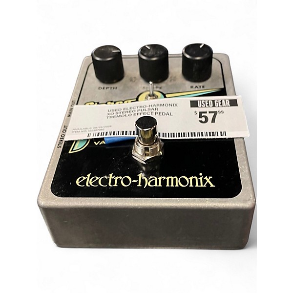 Used Electro-Harmonix XO Stereo Pulsar Tremolo Effect Pedal