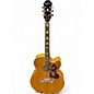 Used Epiphone EJ200SCE Natural Acoustic Electric Guitar thumbnail