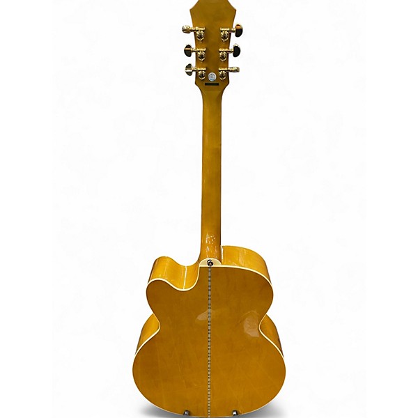 Used Epiphone EJ200SCE Natural Acoustic Electric Guitar