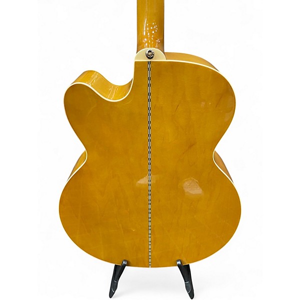 Used Epiphone EJ200SCE Natural Acoustic Electric Guitar