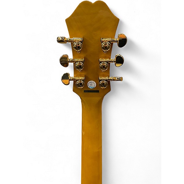 Used Epiphone EJ200SCE Natural Acoustic Electric Guitar
