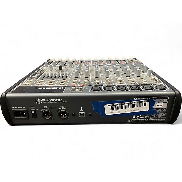 Used Mackie PROFX12 Unpowered Mixer