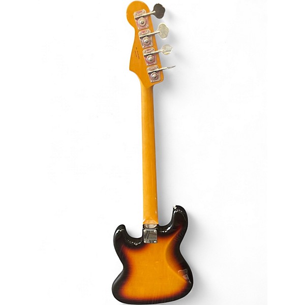 Used Fender Traditional 60s Jazz bass 3 Color Sunburst Electric Bass Guitar