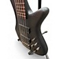 Used Schecter Guitar Research Stiletto Studio 5 String Trans Black Electric Bass Guitar