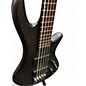 Used Schecter Guitar Research Stiletto Studio 5 String Trans Black Electric Bass Guitar