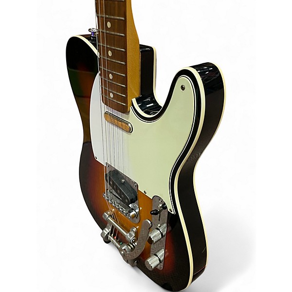 Used Fender TELECASTER CUSTOM 3 Color Sunburst Solid Body Electric Guitar