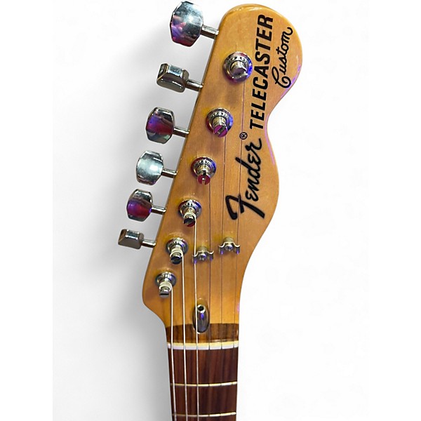 Used Fender TELECASTER CUSTOM 3 Color Sunburst Solid Body Electric Guitar