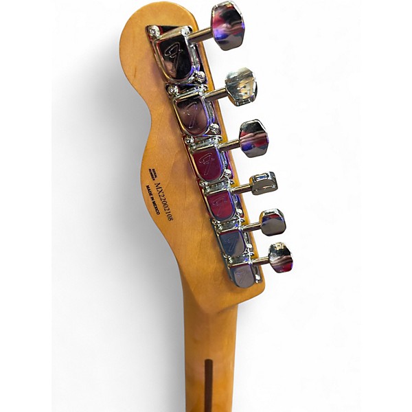 Used Fender TELECASTER CUSTOM 3 Color Sunburst Solid Body Electric Guitar