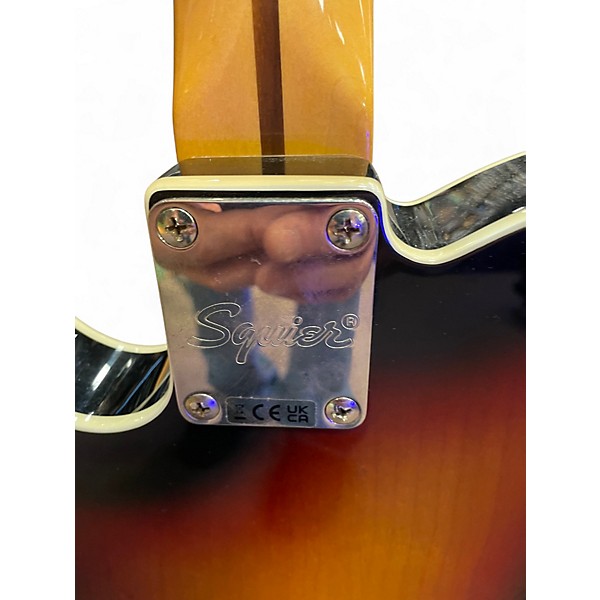 Used Fender TELECASTER CUSTOM 3 Color Sunburst Solid Body Electric Guitar
