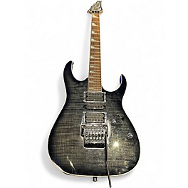 Used Ibanez RG4EXFM1 Trans Gray Solid Body Electric Guitar