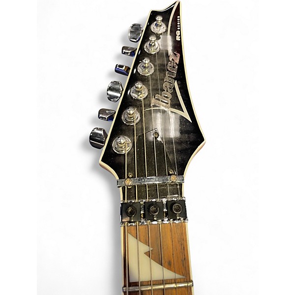 Used Ibanez RG4EXFM1 Trans Gray Solid Body Electric Guitar