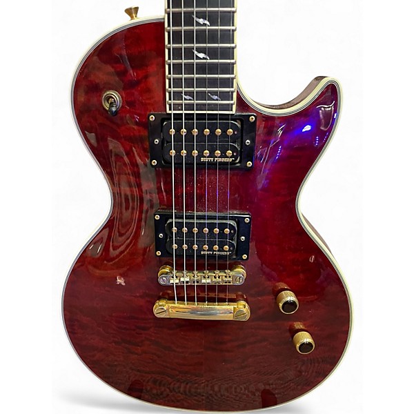 Used Epiphone Les Paul Custom GX Prophecy Wine Red Solid Body Electric Guitar