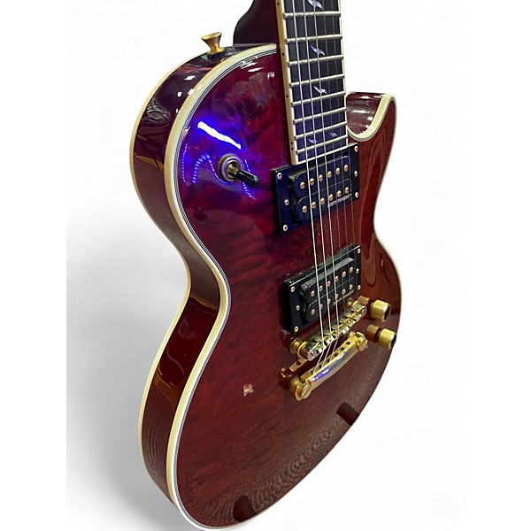 Used Epiphone Les Paul Custom GX Prophecy Wine Red Solid Body Electric Guitar