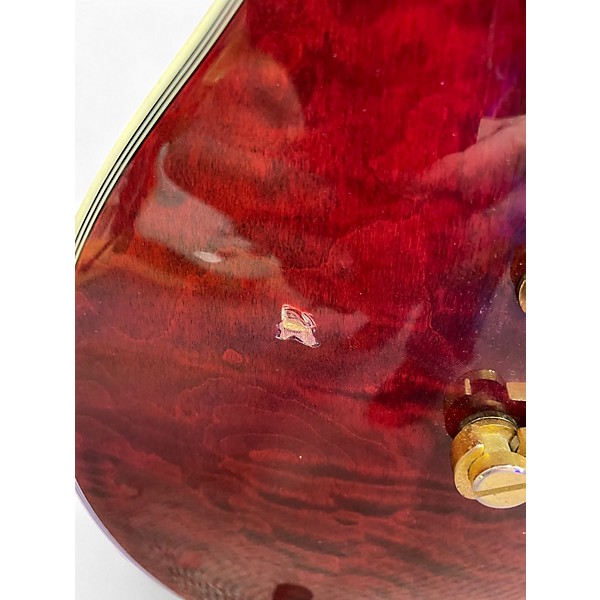 Used Epiphone Les Paul Custom GX Prophecy Wine Red Solid Body Electric Guitar